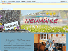 Tablet Screenshot of neumuehle-enkirch.de
